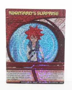 BAKUGAN Holo Ability Card RIKIMARO'S SURPRISE BA164-AB-SM-GBL 2008 SEGA 32/48 - Image 1