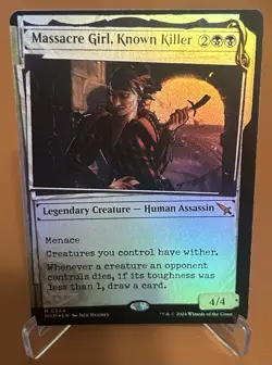 Massacre Girl, Known Killer (Showcase) Murders at Karlov Manor Foil - Image 1