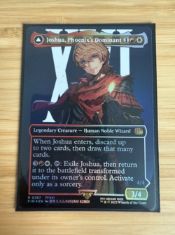 Joshua, Phoenix's Dominant (Borderless) Final Fantasy Foil NM - Image 1