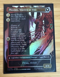 Joshua, Phoenix's Dominant (Borderless) Final Fantasy Foil NM - Image 2