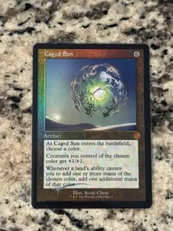 Caged Sun The Brothers' War: Retro Frame Artifacts Foil - Image 1