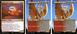 1x - Adult Gold Dragon - [SELECT] - Forgotten Realms - NM MTG - Image 1