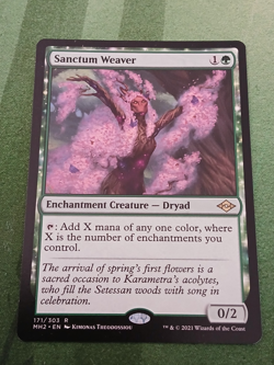 1x SANCTUM WEAVER - Modern Horizons - MTG - Magic the Gathering - Image 1