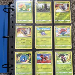 Huge Pokemon Binder! Over 350+ Cards From Sun And Moon Era - Image 1