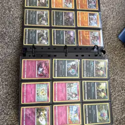 Huge Pokemon Binder! Over 350+ Cards From Sun And Moon Era - Image 2
