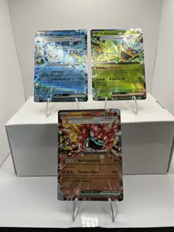 Ogerpon Ex Lot Double Rare Japanese And English Pokemon Tcg Near Mint NM - Image 1