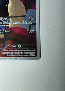 Pokemon Persian 078/064 Illustration Rare Scarlet & Violet Shrouded Fable - Image 5
