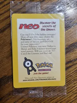 Pokemon Wotc Black Star Promo # 34 Sealed ENTEI + open #34 Entei W/swirl - Image 2