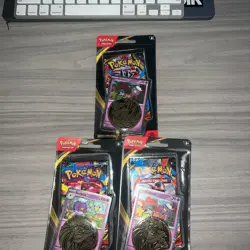 Pokemon Mega Evolution Single Pack Blister 3 Packs - Image 1