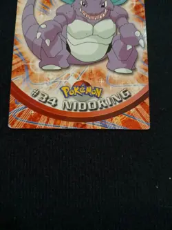 Topps Nidoking #34 2000 Pokemon Series 1 TV Animation Edition - Image 4