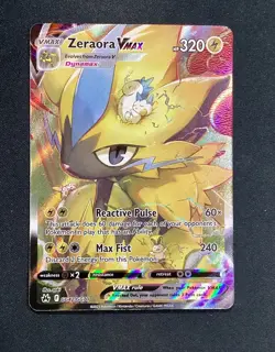 Pokemon TCG - Zeraora VMAX GG42/GG70 - Crown Zenith: Galarian Gallery NM/M - Image 1