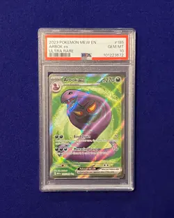 PSA 10 Arbok ex #185 SV: 151 Pokemon 2023 GEM MINT - Image 1