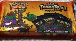 Pokemon 2024 TCG Halloween Trick or Trade BOOster Bundle with 35 Mini Packs New - Image 1