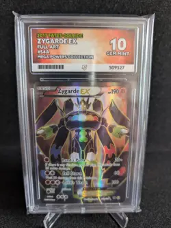 Ace 10 Pokemon TCG 2017 Fates Collide Zygarde EX Full Art #54a/124 - Image 1