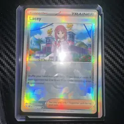 Lacey 114/131 Reverse Holo Uncommon - Pokemon TCG Prismatic Evolutions - Image 1