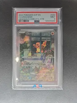 Pokemon Center Charmander SVP 044 ETB Promo Stamped PSA 9 Mint - Image 3