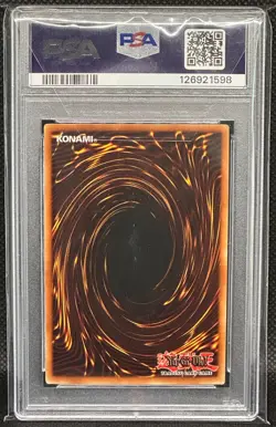 2002 Yu-Gi-Oh! Blue-Eyes White Dragon SDK-001 Ultra Rare PSA 9 MINT - Image 2