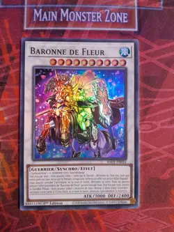 Yu-Gi-Oh! Baronne de Fleur : RA01-FR034 super rare - Image 1
