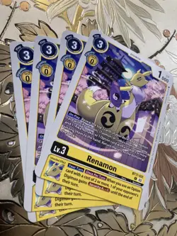 Digimon Card Game Playset - Renamon BT17-031 Secret Crisis - Image 1