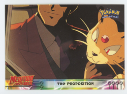 The Proposition 5 Mewtwo Strikes Back TOPPS Pokemon the First Movie Card 1999 - Image 1