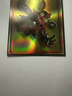 FNAF - FIVE NIGHTS AT FREDDY'S 2016 "SHINY HOLOGRAM" TRADING CARD / CCG #112/120 - Image 3