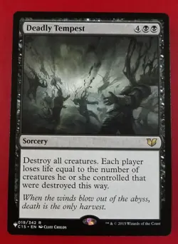 1x Deadly Tempest | Mystery Booster | Commander 2015 | MTG Magic Cards - Image 1