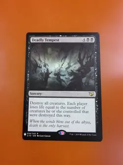 1x Deadly Tempest | Mystery Booster | Commander 2015 | MTG Magic Cards - Image 3