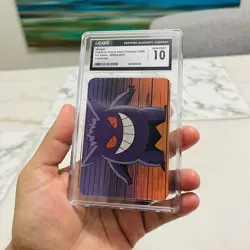 CGC Gem Mint 10 Gengar Pioneer Viz Video PIKA-0031 Lenticular Pokemon Card - Image 1