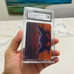 CGC Gem Mint 10 Gengar Pioneer Viz Video PIKA-0031 Lenticular Pokemon Card - Image 2
