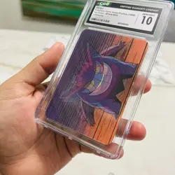 CGC Gem Mint 10 Gengar Pioneer Viz Video PIKA-0031 Lenticular Pokemon Card - Image 3