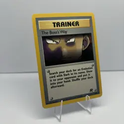 The Boss's Way 73/82 (Pokemon Card, Team Rocket, Uncommon, 1st Edition) - Image 1
