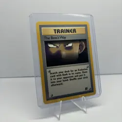 The Boss's Way 73/82 (Pokemon Card, Team Rocket, Uncommon, 1st Edition) - Image 3