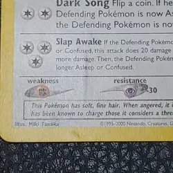 Dark Wigglytuff 40/105 Team Rocket HP Pokemon TCG CCG Cards 2000 WOTC - Image 2