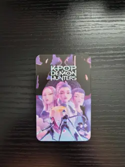 KPop Demon Hunters Collectible Trading Card (DH8) - HUNTR/X - Rumi, Mira, Zoey - Image 1