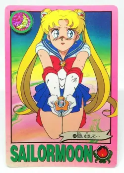 49 Sailor Moon USAGI TSUKINO Serena Tsukino Sailor Moon Card Super R S Japan - Image 1