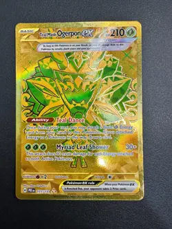 Pokemon Card - Teal Mask Ogerpon ex 177/131 - Prismatic Evolutions - Image 1