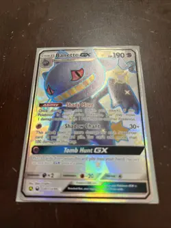 Banette GX SV61/SV94 Full Art Ultra Rare Card Pokemon card Hidden Fates NM-Mint - Image 2