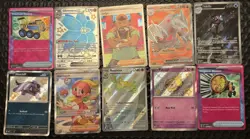 Pokemon Card Lot X 10 Cards Random SIR SAR TRAINER You Get What You See 4A - Image 1