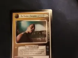 STAR TREK CCG VOYAGER ULTRA RARE RARE CARD 173UR THE PENDARI CHAMPION - Image 1