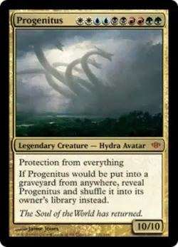 MTG English Progenitus NM Normal Conflux - Image 1