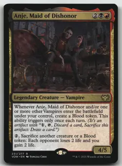 Anje, Maid of Dishonor R Innistrad: Crimson Vow 231 LP - Image 1