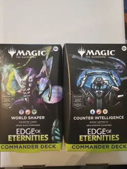 Magic the Gathering Commander Decks Edge of Eternities MTG Set of 2 New Sealed - Image 2