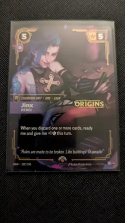 Riftbound Origins Stamped Release Event Champion Promos Viktor, Lee Sin, Jinx - Image 3