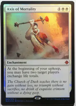 mtg magic axis of mortality FOIL ENGLISH axe de mortalite 4 available - Image 1
