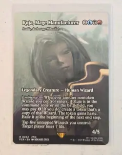 Kuja Mage Manufacturer 52 MTG Final Fantasy FCA 2025 Non Foil Rare - Image 1