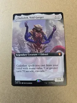 🔮 MTG: Zhulodok, Void Gorger (Extended Art) Commander Masters Regular - Image 1