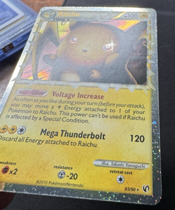 Raichu Prime 83/90 Undaunted Holo Ultra Rare Pokemon TCG Nintendo LP - Image 2