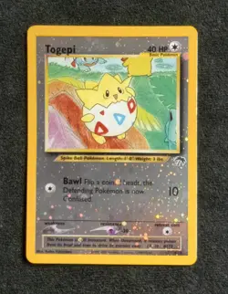 Pokemon TCG Togepi 04/18 Southern Islands Reverse Holo Card - Image 3