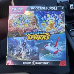 Pokemon Cards TCG S&V: Surging Sparks - Booster Bundle Box [6 Packs] New Sealed - Image 1