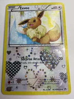 PACK FRESH Pokemon Eevee RC14/RC25 Reverse Holo Radiant Legendary Treasures HF - Image 1